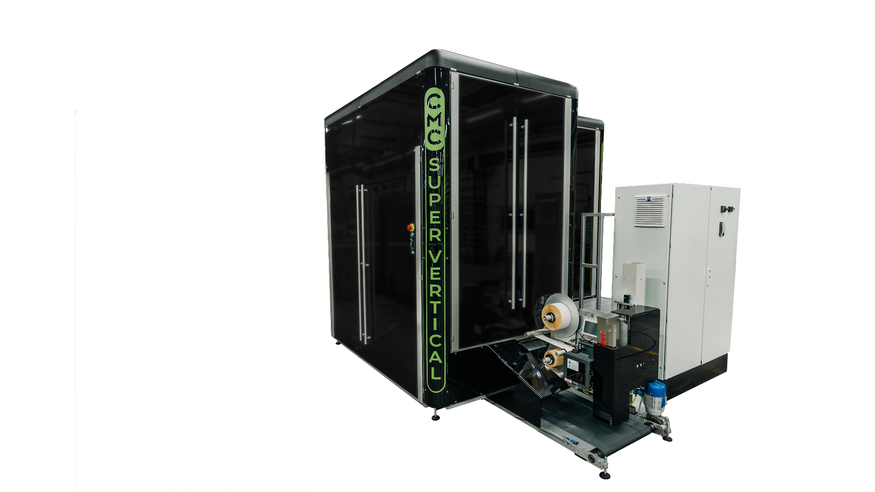 Schweizer Premiere CMC Super Vertical 3D Verpackung e Commerce