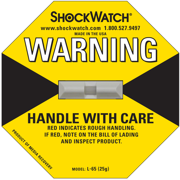 Shock indicators SHOCKWATCH