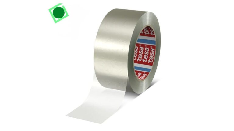 Ruban adhésif PET tesa 60412 66 m : 50 mm, transparent