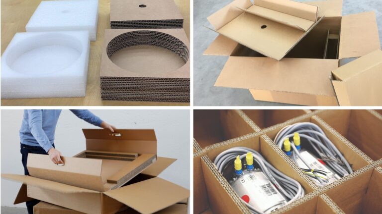 Sustainable export packaging: foam-free, precise, efficient and 100% recyclable