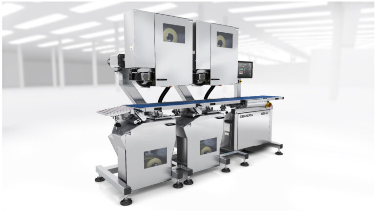 ESPERA NOVA ES-E weigh-price labeler with 80 packs per minute