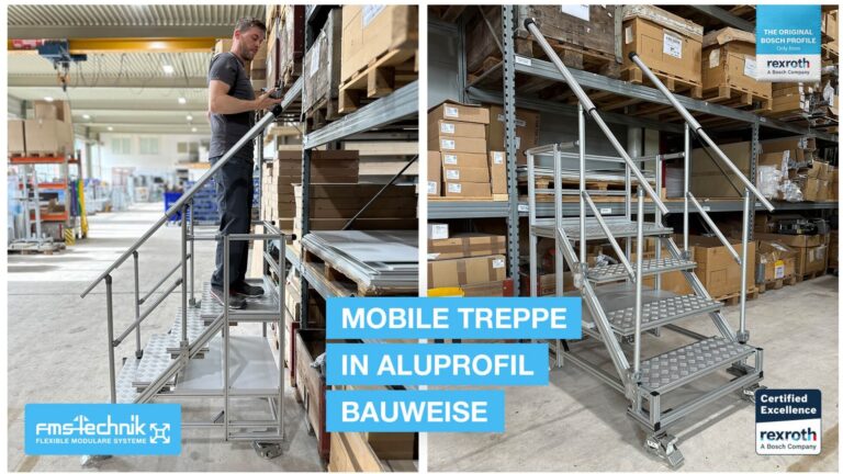 Mobile Treppe