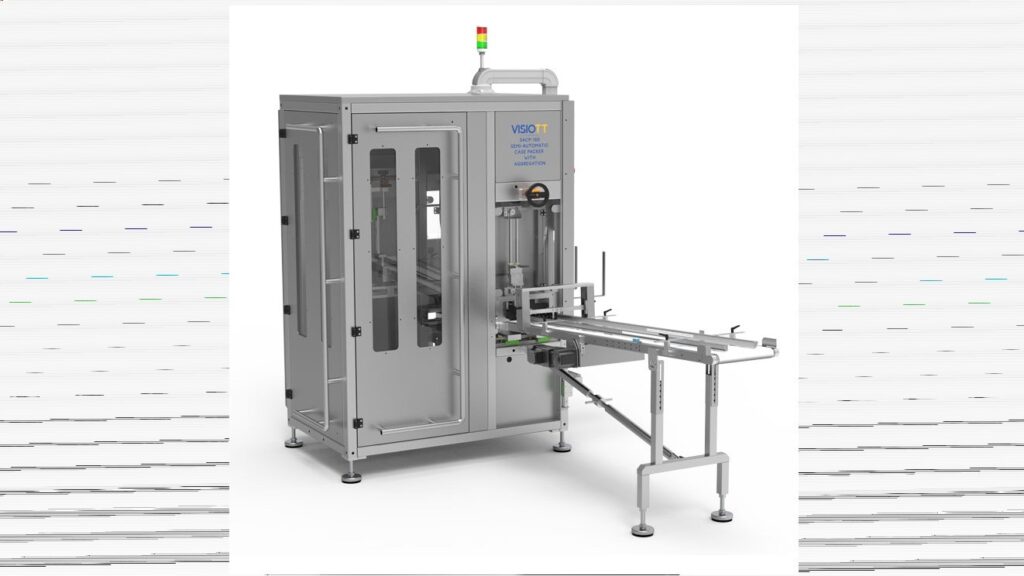 VISIOTT SACP-100 Semi-Automatic Case Packer with Aggregation