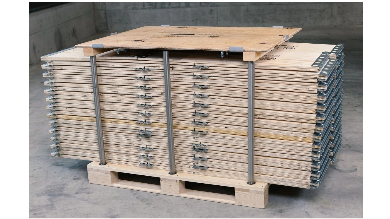 Rungenpalette -> Transport und Lagerung