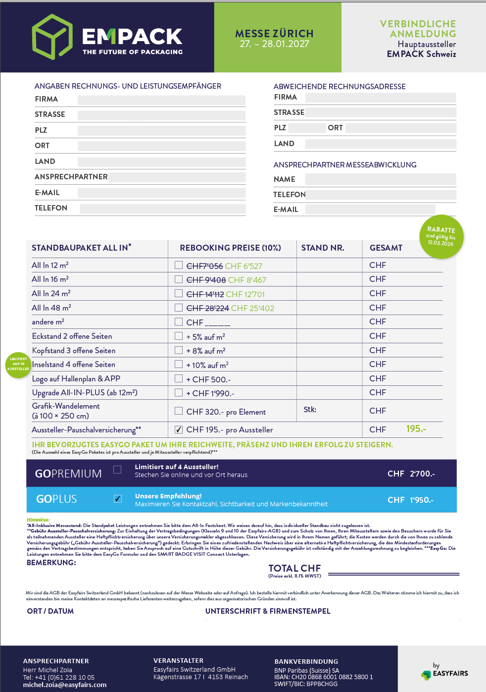 empack 2027 Rebooking