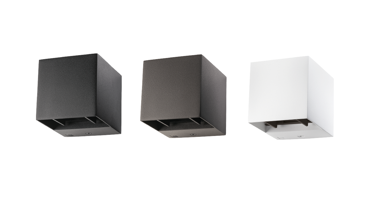 Artes Mini  verkrijgbaar in 2700K of  3000K of 4000K – Grafiet of Zwart of Wit