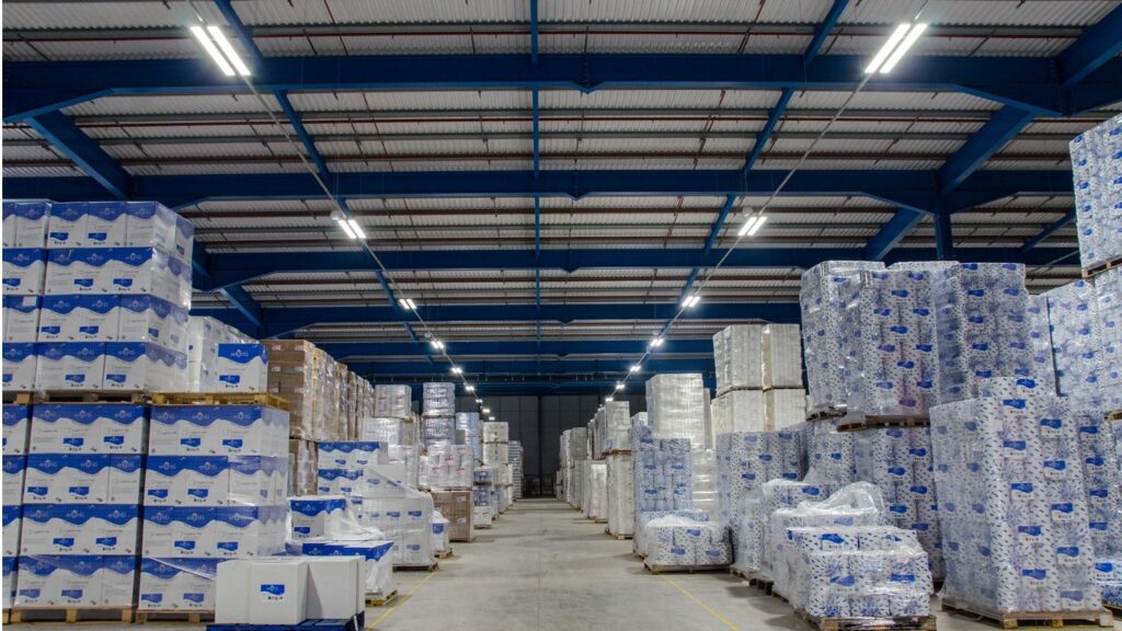 Led-verlichting voor de logistiek