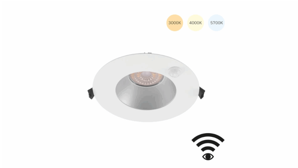 Downlight reflector mat | Ø180mm | 3-CCT | 6~10W | PIR