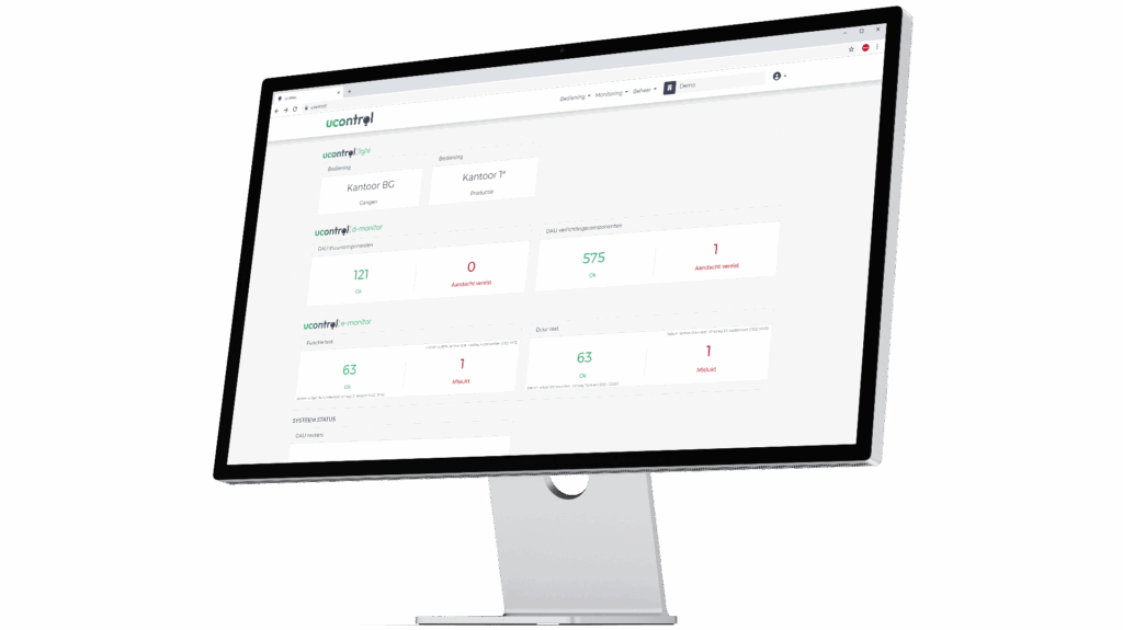 ucontrol – maakt een DALI installatie inzichtelijk en bedienbaar in een web omgeving