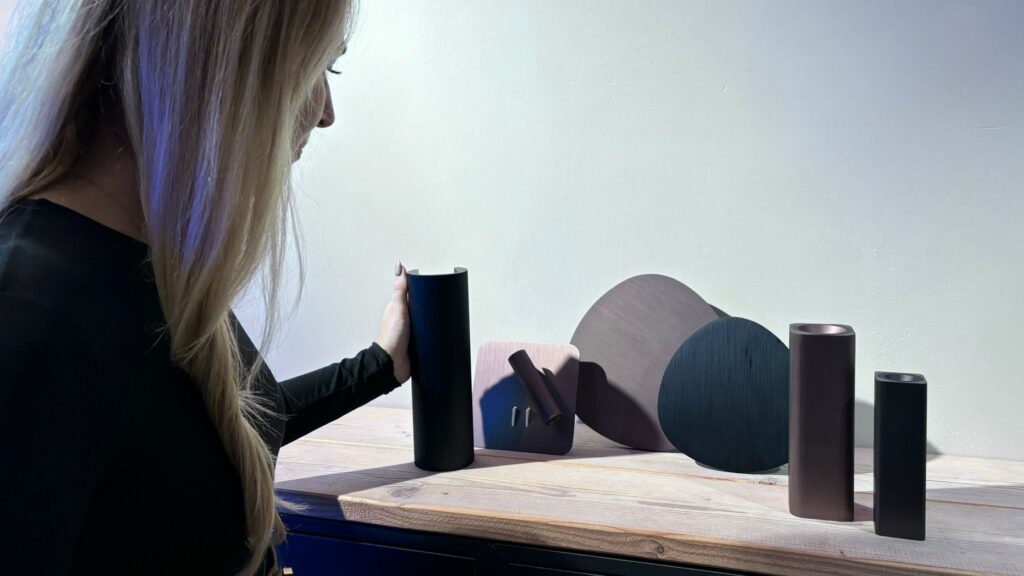 Nieuwe wandlampen binnen