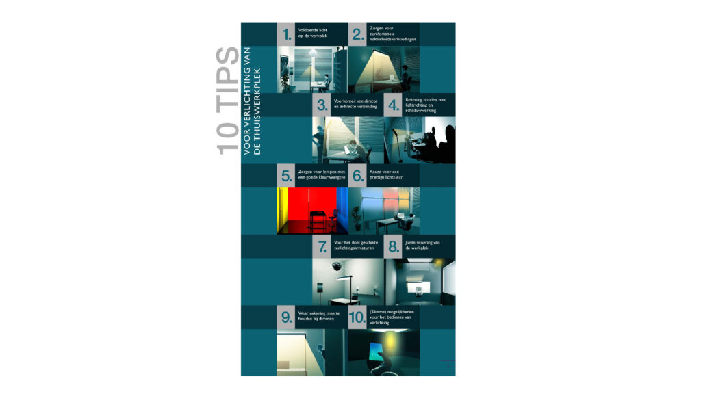 10 Tips voor verlichting van de thuiswerkplek