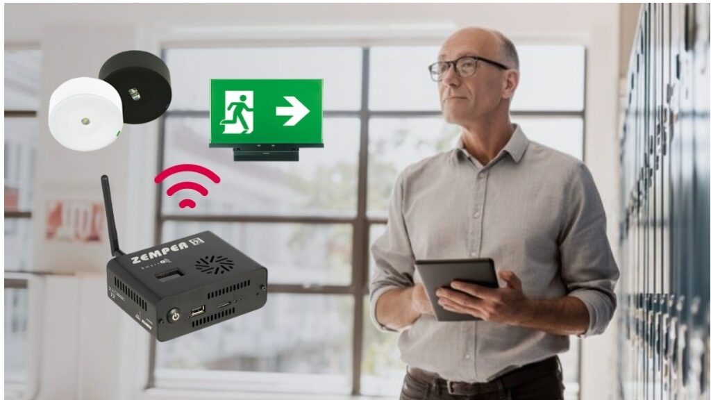 SmartZ: noodverlichting volledig op afstand beheerd