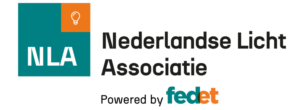 Logo van de Nederlandse Licht Associatie NLA
